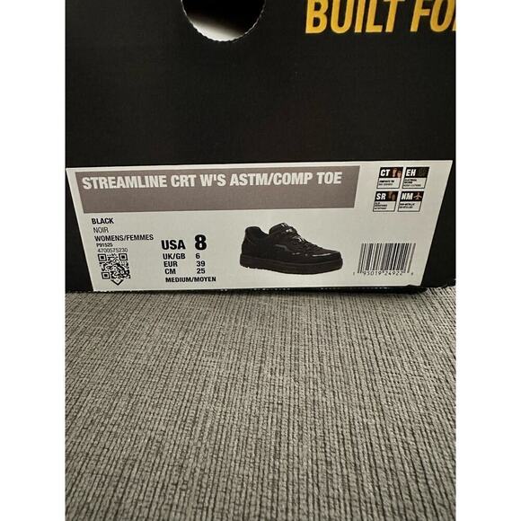 Caterpillar Streamline Court CTWomen's size 8 black - Picture 10 of 10